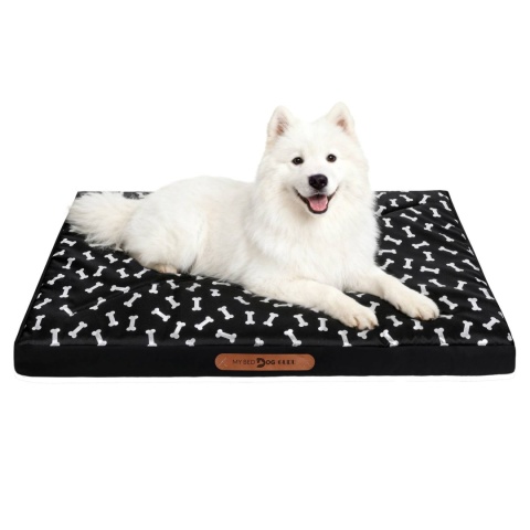 Pokrowiec dla Psa KOSTKI DOGGURU 120X70 Czarny