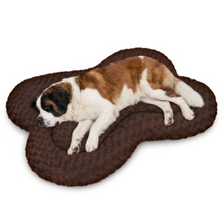 Legowisko Dla Psa 120x90 cm PLUSHY BED Brązowe