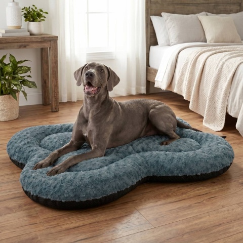 Legowisko Dla Psa 120x90 cm PLUSHY BED Grafit