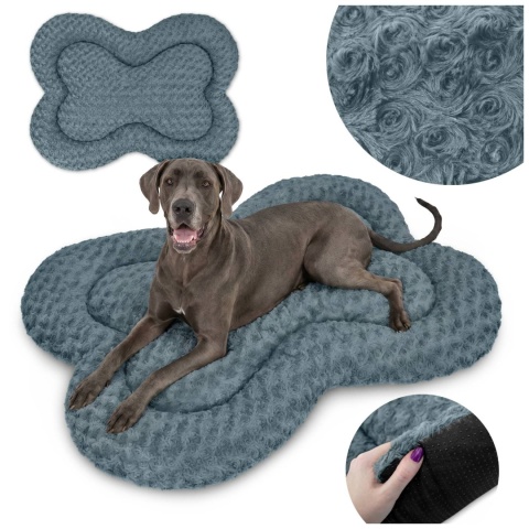 Legowisko Dla Psa 120x90 cm PLUSHY BED Grafit