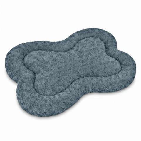Legowisko Dla Psa 80x50 cm PLUSHY BED Grafitowy