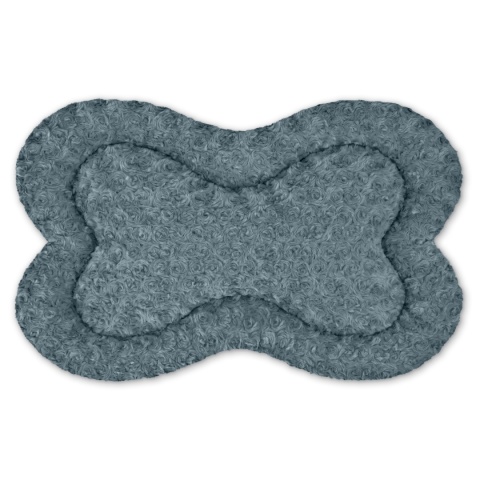 Legowisko Dla Psa 80x50 cm PLUSHY BED Grafitowy