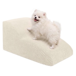 Schody Dla Psa DOGGURU 2 stopnie - 50x30x30 cm - Beż