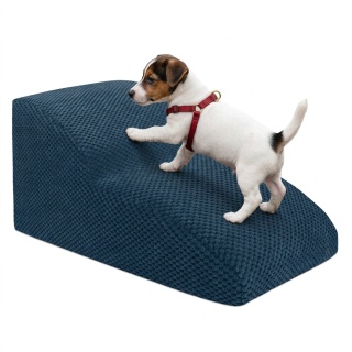 Schody Dla Psa DOGGURU 2 stopnie - 50x30x30 cm - Granat