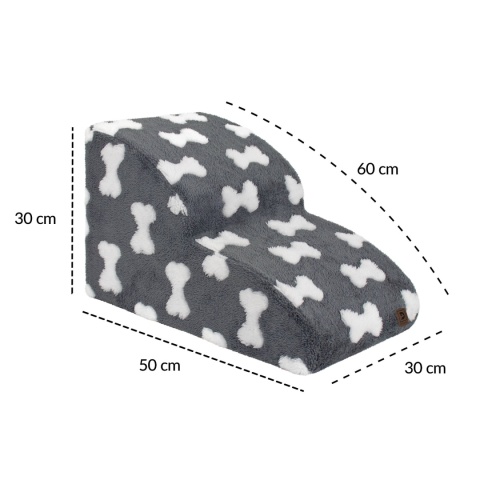 Schody Dla Psa DOGGURU 2 stopnie Bellu - 50x30x30 cm