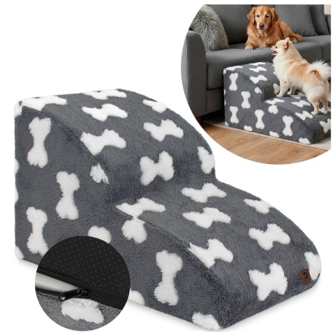 Schody Dla Psa DOGGURU 2 stopnie Bellu - 50x30x30 cm