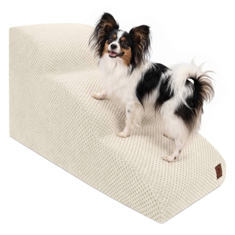 Schody Dla Psa Łagodne DOGGURU 3 stopnie - 60x30x40 cm