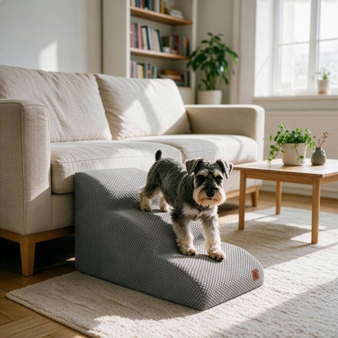 Schody Dla Psa Łagodne DOGGURU 3 stopnie - 60x30x40 cm