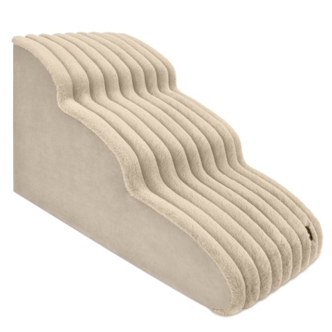Schody Dla Psa Łagodne DOGGURU 3 stopnie Nubo Lux - 60x30x40 cm