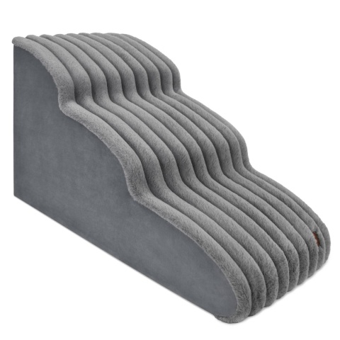Schody Dla Psa Łagodne DOGGURU 3 stopnie Nubo Lux - 60x30x40 cm