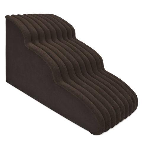 Schody Dla Psa Łagodne DOGGURU 3 stopnie Nubo Lux - 60x30x40 cm
