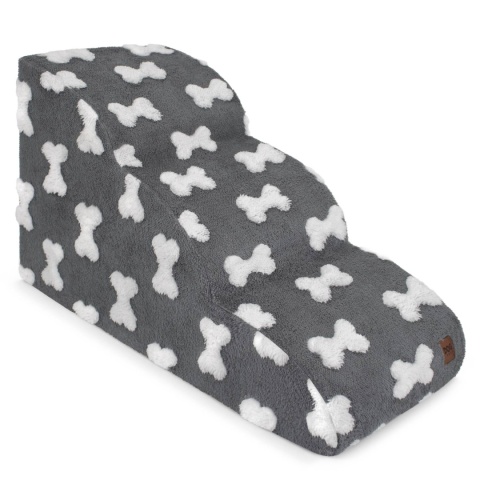 Schody Dla Psa Łagodne DOGGURU 3 stopnie Bellu - 60x30x40 cm