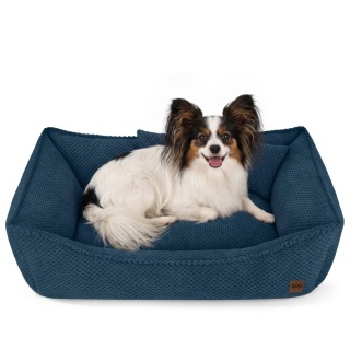 Sofa Kanapa Dla Psa i Kota 70x50 cm XL FRANCO - Granat + Poduszki