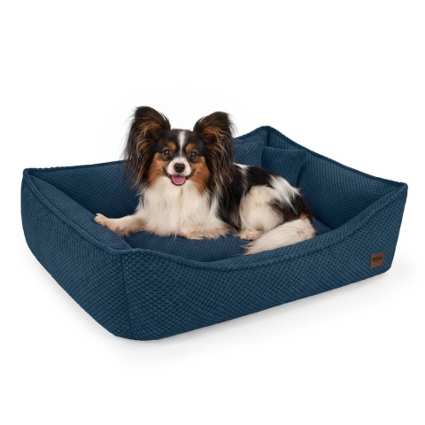 Sofa Kanapa Dla Psa i Kota 70x50 cm XL FRANCO - Granat + Poduszki