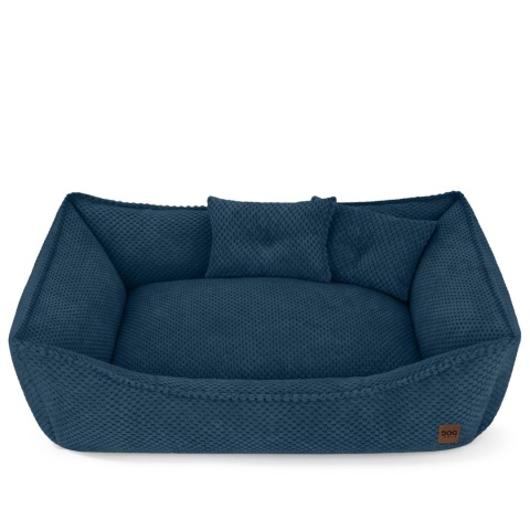 Sofa Kanapa Dla Psa i Kota 70x50 cm XL FRANCO - Granat + Poduszki