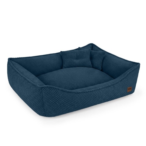 Sofa Kanapa Dla Psa i Kota 70x50 cm XL FRANCO - Granat + Poduszki