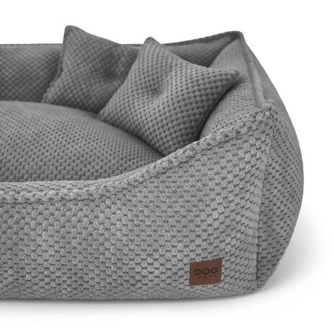 Sofa Kanapa Dla Psa i Kota 70x50 cm XL FRANCO - Szary + Poduszki