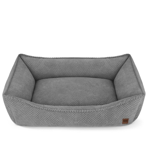Sofa Kanapa Dla Psa i Kota 70x50 cm XL FRANCO - Szary + Poduszki