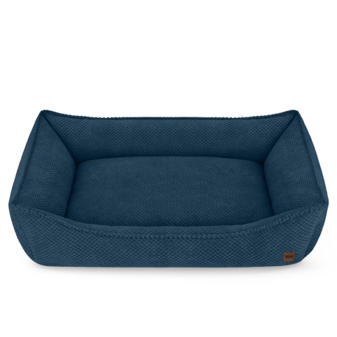 Sofa Kanapa Dla Psa i Kota 90x60 cm XL FRANCO - Granat + Poduszki