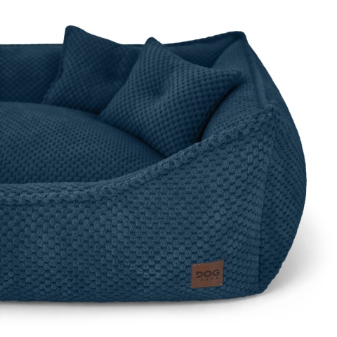 Sofa Kanapa Dla Psa i Kota 90x60 cm XL FRANCO - Granat + Poduszki