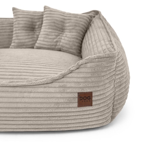 Sofa Kanapa Dla Psa i Kota 90x60 cm XL MARCO - Beż + Poduszki
