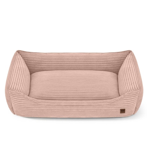 Sofa Kanapa Dla Psa i Kota 90x60 cm XL MARCO - Róż + Poduszki