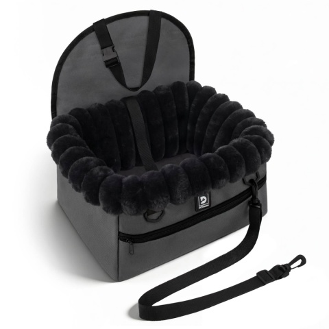 Fotelik Samochodowy Ochronny Pet Cruiser 35×25×19cm DOGGURU - Czarny