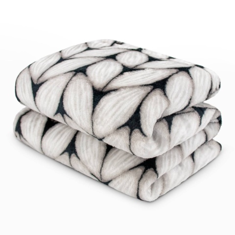 Koc Dwustronny Dla Psa/Kota miękki DOGGURU WoolyOne 70x50 cm - Grafit