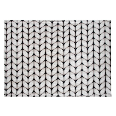 Koc Dwustronny Dla Psa/Kota miękki DOGGURU WoolyOne 70x50 cm - Grafit