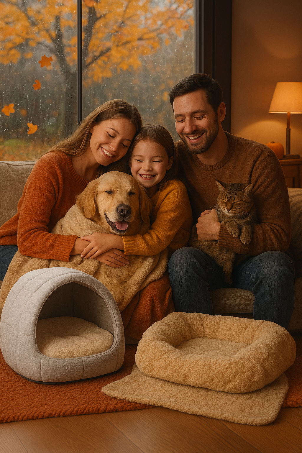 Jesienne chłody – jak zadbać o ciepło i komfort pupila w domu?